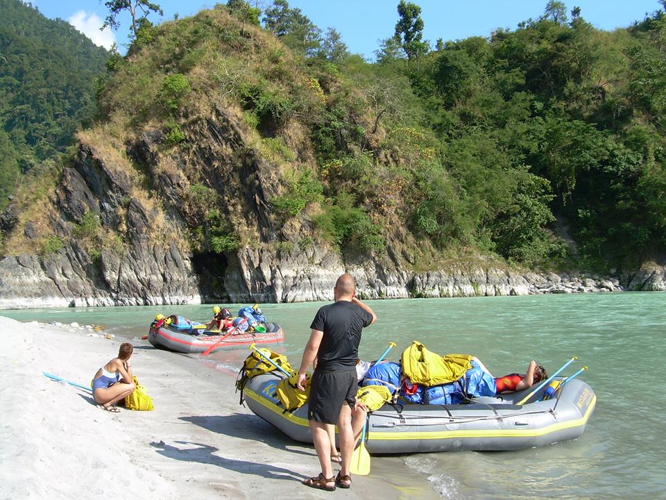 River rafting holiday in Nepal