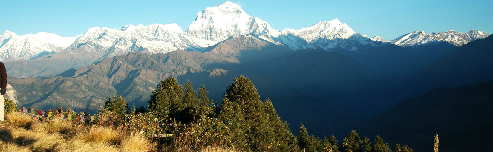 a colourful short trek