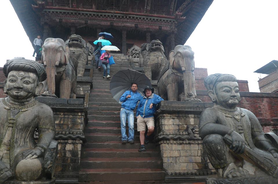 Devotees’ route in Bhaktapur